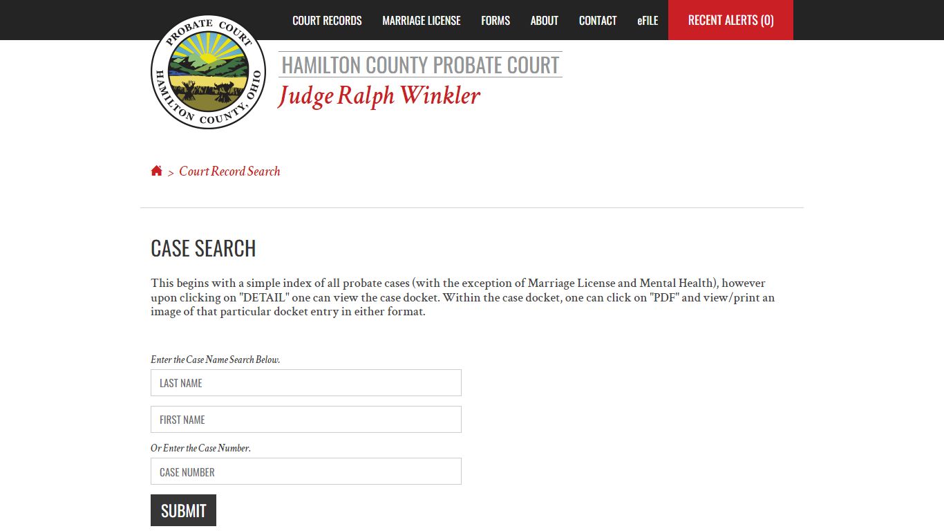 Court Record Search